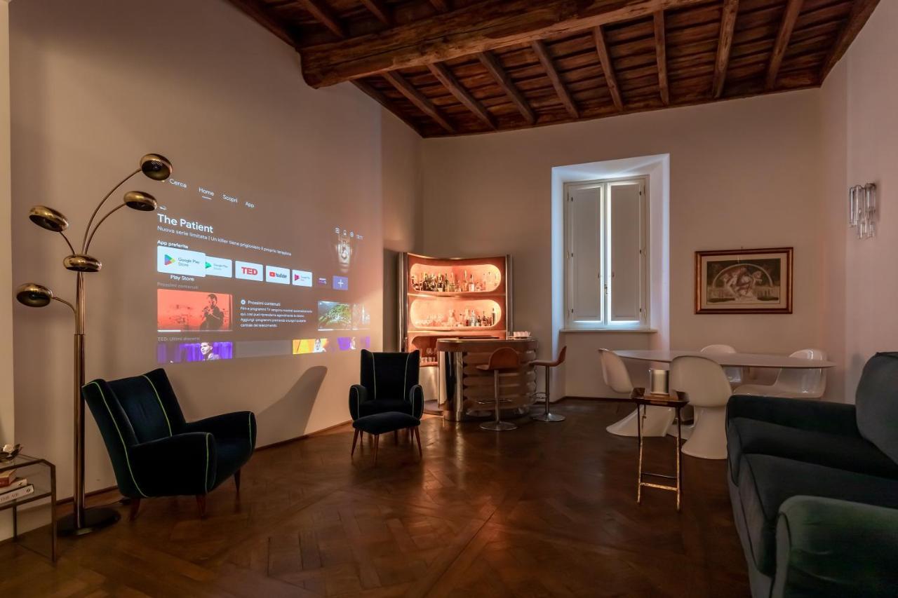 Apartmán Chic And Style In Historical Via Giulia Řím Exteriér fotografie